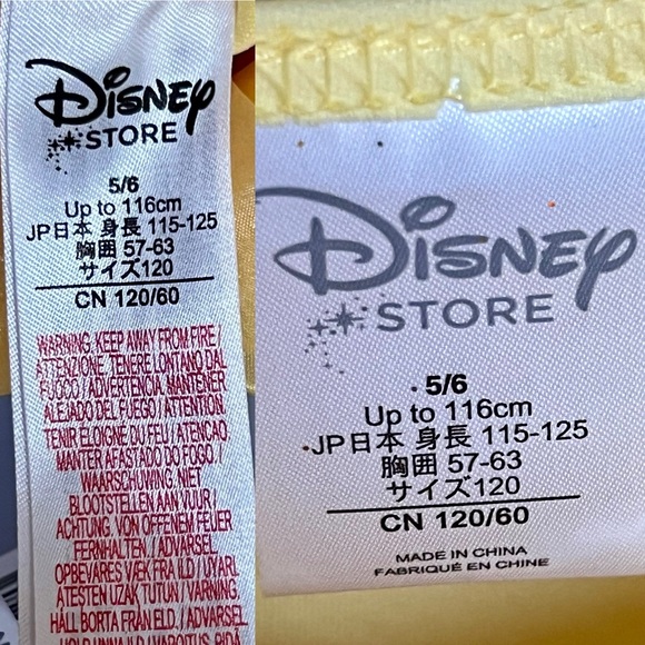 BNWT Disney Belle Gown SIZE 5/6 - Picture 14 of 16